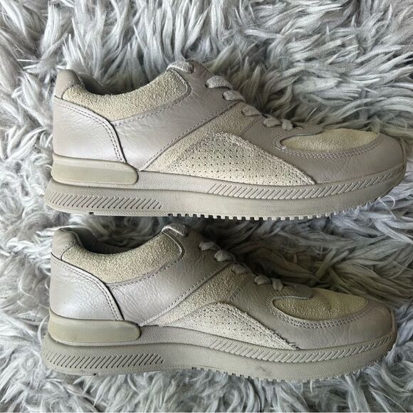 Everlane O The Trainer lace up leather suede sneakers women’s shoe size 7.5 - Picture 7 of 11